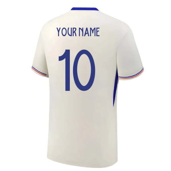 2025-2026 France Womens Team Away Shirt (Unisex) (Your Name)-SoccerKits Hub | Buy Soccer Jerseys Online